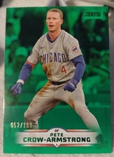 Pete Crow-Armstrong [Green] #86 Prices | 2025 Topps Stadium Club 