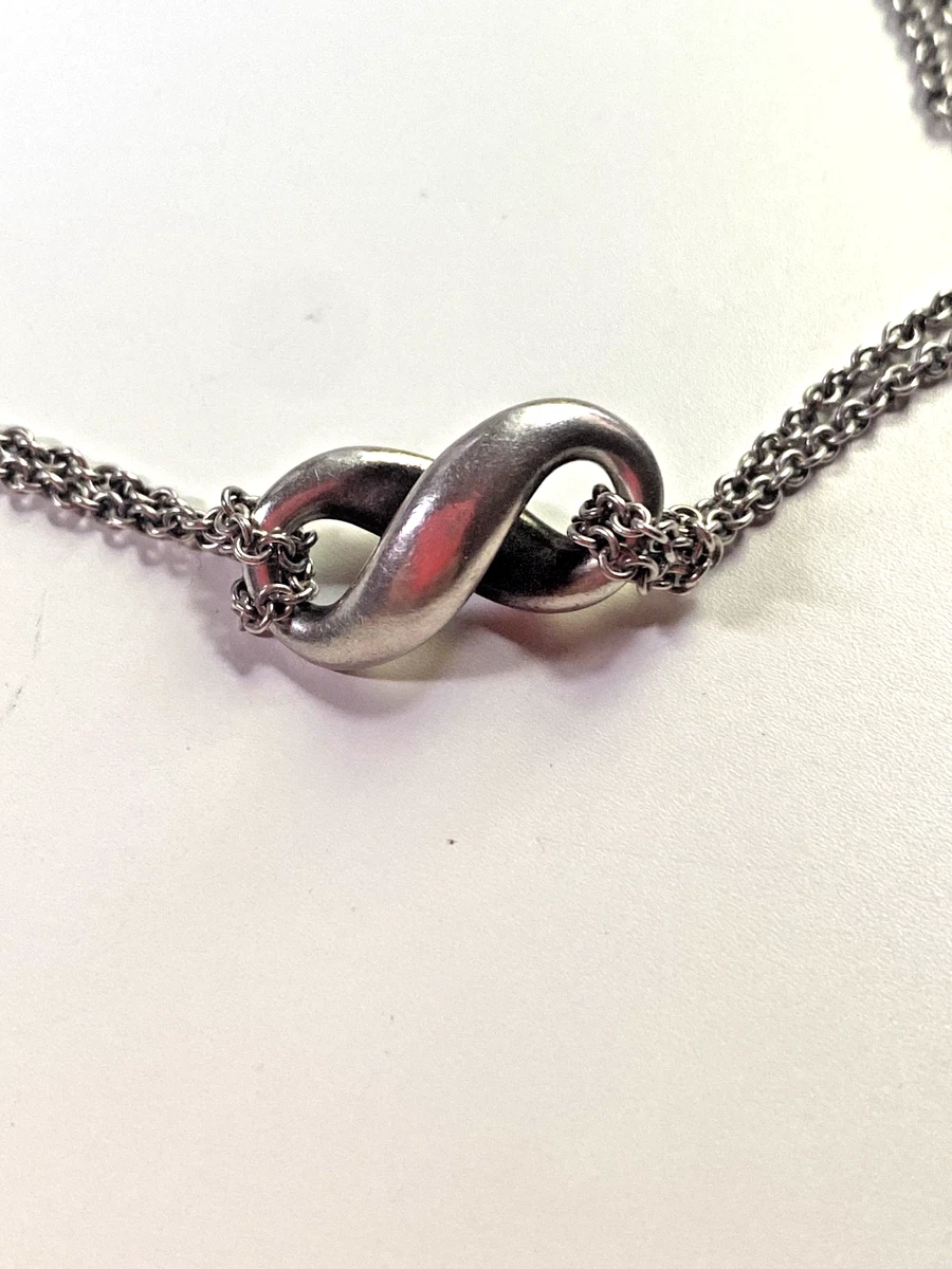 Tiffany Infinity Necklace for sale - eBay