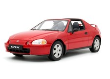 Otto Mobile 1/18 Honda CR-X Del Sol 1995 Red Resin Limited 2000 Japan #QYD35O