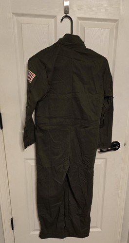 Spirit Top Gun Halloween Costume Cosplay Child Large Jumpsuit Maverick Goose - Picture 3 of 7