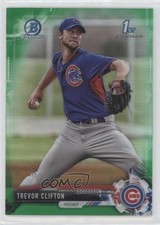 2017 Bowman Chrome Prospects Green Refractor 98/99 Trevor Clifton #BCP162 ok2