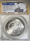 1878 S Vam 99 Morgan dollar Anacs Ms62 Vss Label