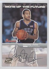 2003 Bowman Rookies & Stars Signs of the Future Dahntay Jones #SFA-DJ Auto 0ry1