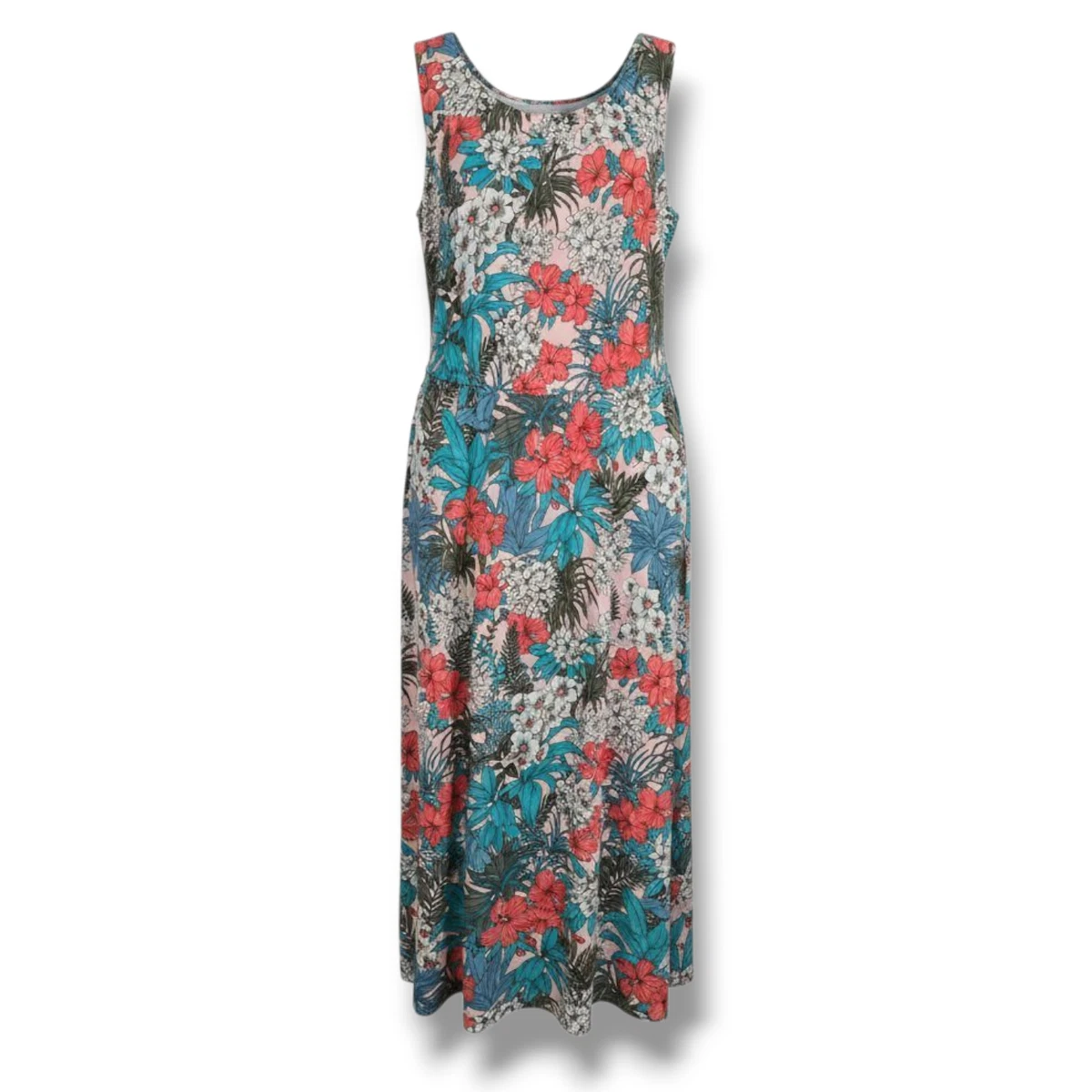 Robe Talbots Sans Manches Col V Imprimé Floral - Taille 10 - Neuve Avec étiquette (valeur 145$)