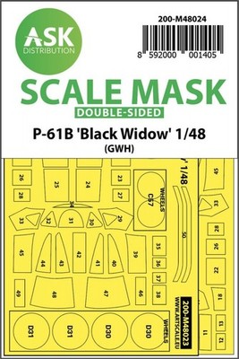 P-61 Black Widow double-sided for Great Wall Hobby / 1:48