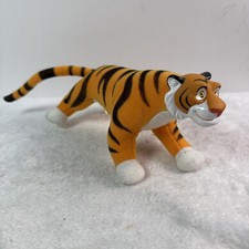 Disney  s Aladdin Rajah The Tiger Plush Doll W/Plastic Head 1997 Vintage