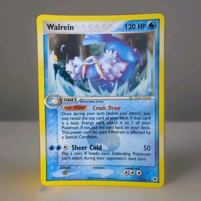 Walrein [Reverse Holo] #15 (Hidden Legends (2004))