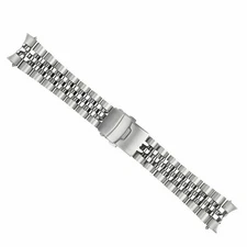 22MM SOLID LINK SUPER HEAVY WATCH BAND FOR SEIKO SKX007/009/011 316L SOLID END L