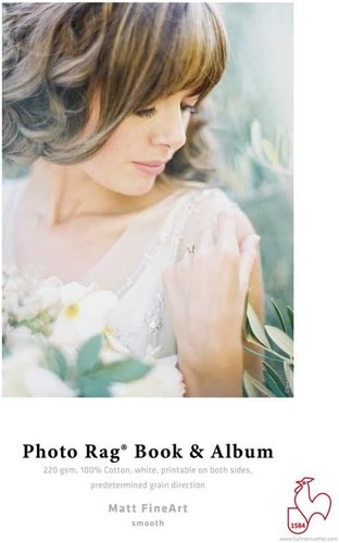 Hahnemühle Digital Fine Art Photo Rag Book & Album 220gsm Ice 297 x 420 mm White - Photo 4/6