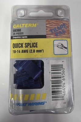 Calterm Quick Splice #69360 18-14AWG