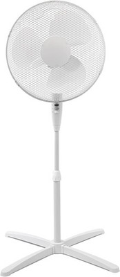 40cm Pedestal Fan Quiet 3 Speed Oscillating Standing Fan Home Office