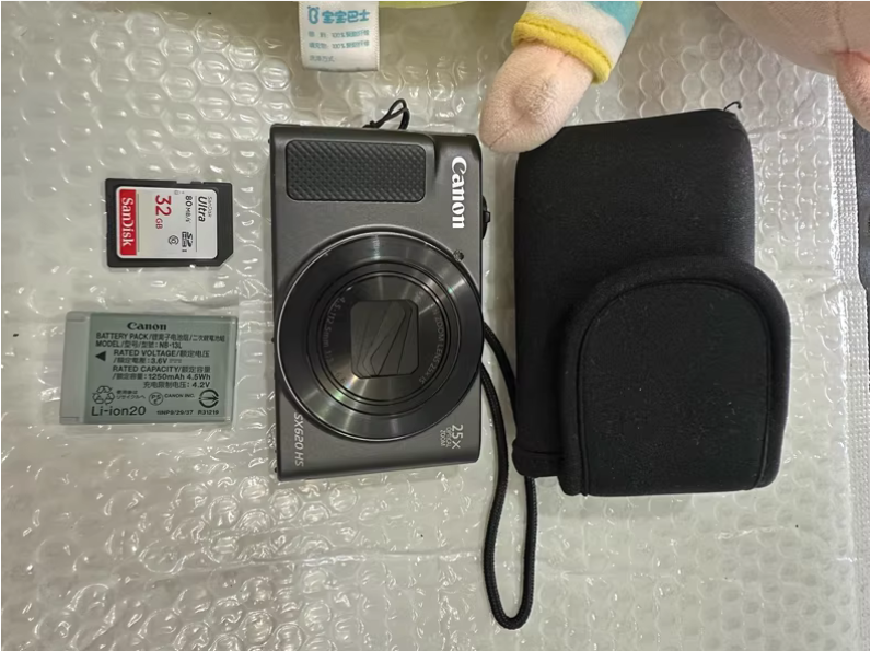 Canon PowerShot SX620 HS Black 20.2MP 25x zoom Optical Zoom