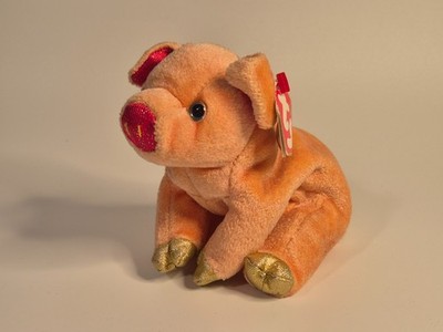 Ty Beanie Babies Collection Stofftier Zodiac Collection Pig / Schwein mit Tag