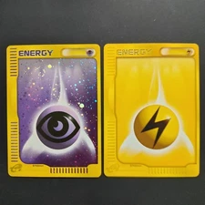 Basic Energy Thunder Energy SwirlMcdonalds Retro Promo Rare Pokemon Card Game