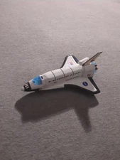 Diecast Pullback Space Shuttle Atlantis Toy rocket USA fast