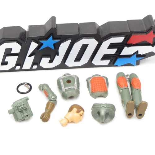 Flash Vintage 1982 Straight Arm GI Joe ARAH Figure Body Parts Lot
