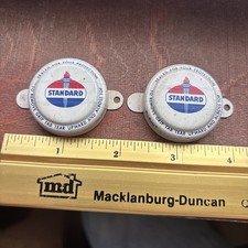 Vintage Standard Oil Soda Caps Lot Of 2