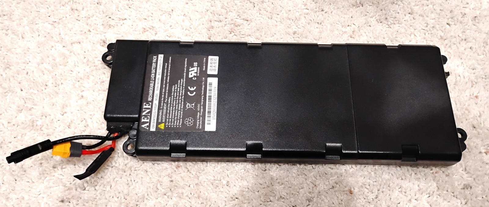 Unagi Model One Voyager Scooter Battery 36V 10Ah 360Wh Recha