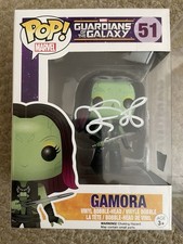 Fanatics Zoe Saldana Guardians of the Galaxy Autographed Gamora #51 Funko Pop!