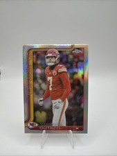 Harrison Butker 2025 Topps Chrome Refractor Kansas City Chiefs #151 0401