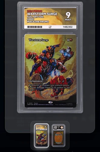 Warstorm Surge 0001 Magazine Promo Full Art Foil 2026 Eng MTG ACE 9