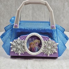 Disney Frozen Elsa Anna Cool Tunes Sing A Long Microphone Boombox Pre-owned