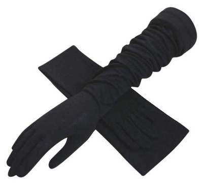 UPF 50+ Long Sleeves Sun Gloves For Women UV Protection Summer Full Finger Su...