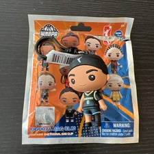 WNBA Angel Reese Chicago Sky Figural Bag Clip Keychain 