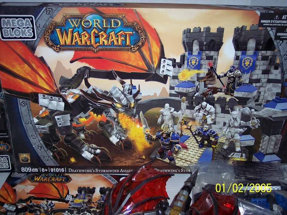 MEGA BLOKS 91016 WORLD OF WARCRAFT DEATHWING'S STORMWIND ASSAULT Complete - Image 3 of 4