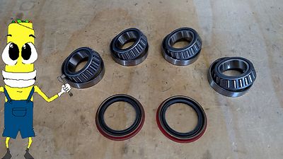 Front Wheel Bearing and Seal Set for Ford Bronco II 1984-1990 4WD 4x4