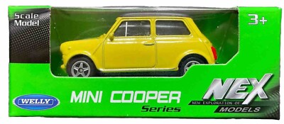 Austin Morris Mini Cooper 1:60 Welly NEX Modellauto Spielzeug Kinder Geschenk