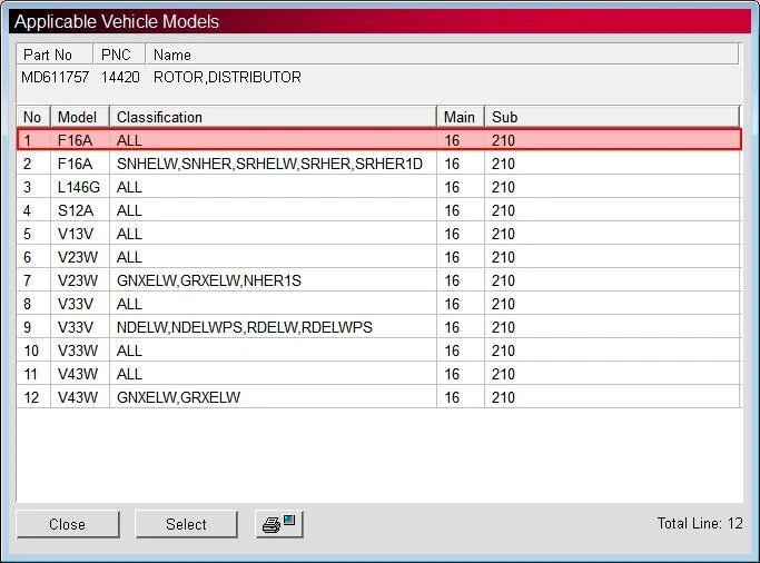 Distributor Rotor for Mitsubishi Pajero 3.0L 1983-2003 L200 Triton MD611757 - Image 4 of 4