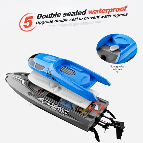 -Boot-Fernbedienungsboot mit 30 / h wasserdichtem O8T1 - Bild 8 von 11