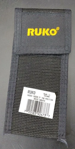 Ruko Folding Knife Sheath 5" Two Position, Web Nylon Pouch SOG3N NEW NOS