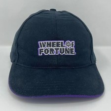 90s wheel of fortune hat snap back made in usa game show purple