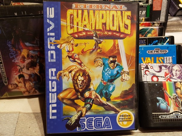 JUEGO ETERNAL CHAMPIONS SEGA MEGADRIVE GENESIS ¡¡¡¡¡JUEGAZOOO!!!! COMPLET