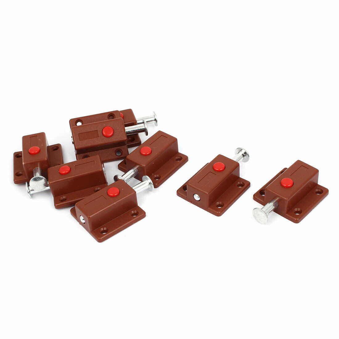 Furniture Cabinet Hardware Spring Loaded Cabinet Latches - Push Button ...