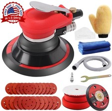 Lijadora Orbital De Aire Comprimido 6" Lijadoras Pulidora Neumatica Roto Orbital