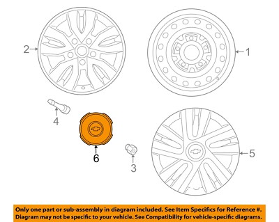 GM OEM 15-18 City Express Wheels Wheels-Center Cap 19317321