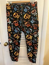 Disney Pixar Coco Pajama Pants with Pockets Size M 8-10 