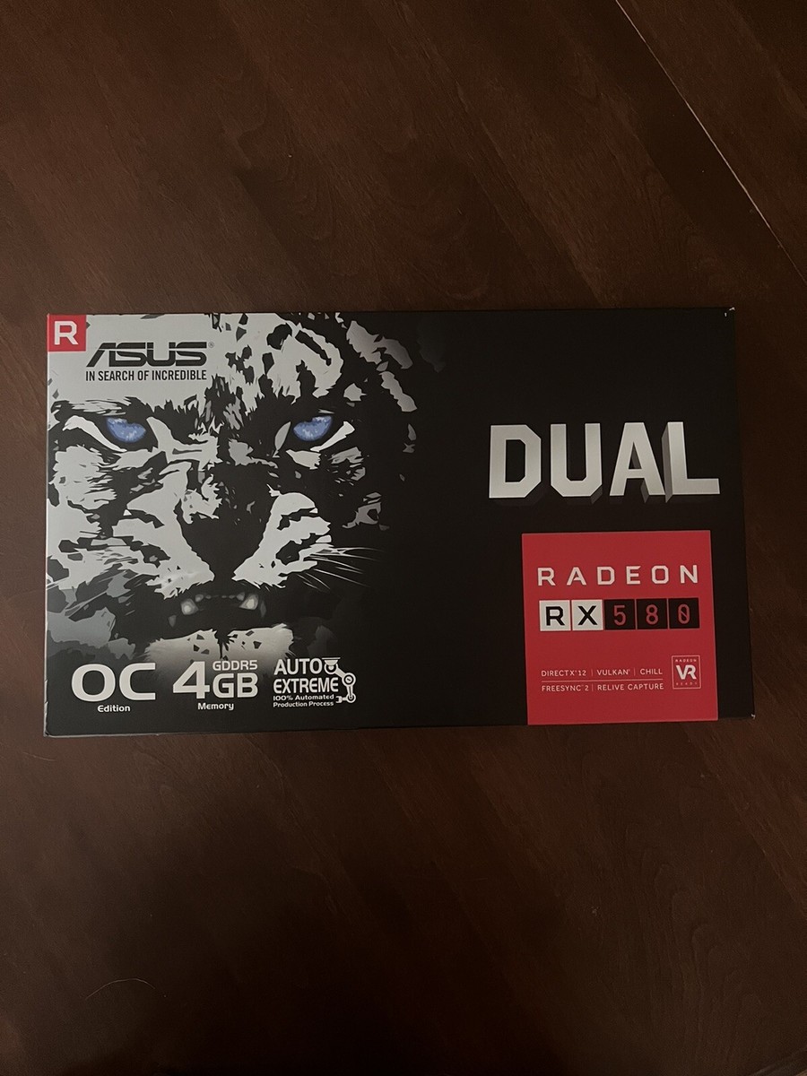 ASUS グラフィックスカード  DUAL-RX580-O4G DUAL-RX580-O4G｜Graphics Cards｜ASUS Global
