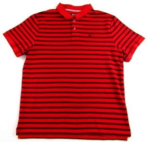 nike red and black shirt