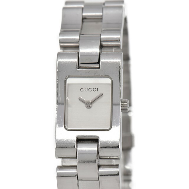 gucci men's rectangular watch