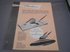 Parker Vintage 1957 Desk Set Catalog--6 pages