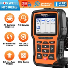 Foxwell NT510 Elite For GM All System Bidirectional OBD2 Diagnostic Scanner EPB