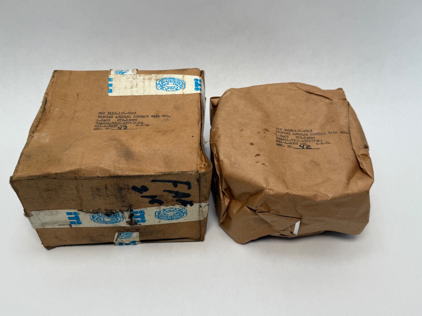 Fafnir AAMM216WI-4/5 Ball Screw Angular Bearing 7216 3110-135-2603 80x140x26 mm