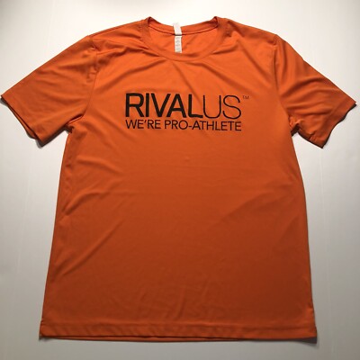 RIVALUS T-Shirt WE'RE PRO ATHLETE Arnold Classic Size Medium Orange