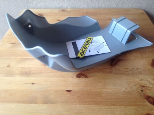 HONDA CRF 450 X  2005-2016  ACERBIS  PLASTIC SKID GLIDE PLATE SUMP GUARD GREY - Picture 1 of 1