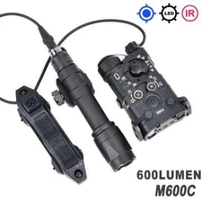 Tactical Metal NGAL Blue IR Laser Aim Device Sight Picatinny Hunting Flashlight