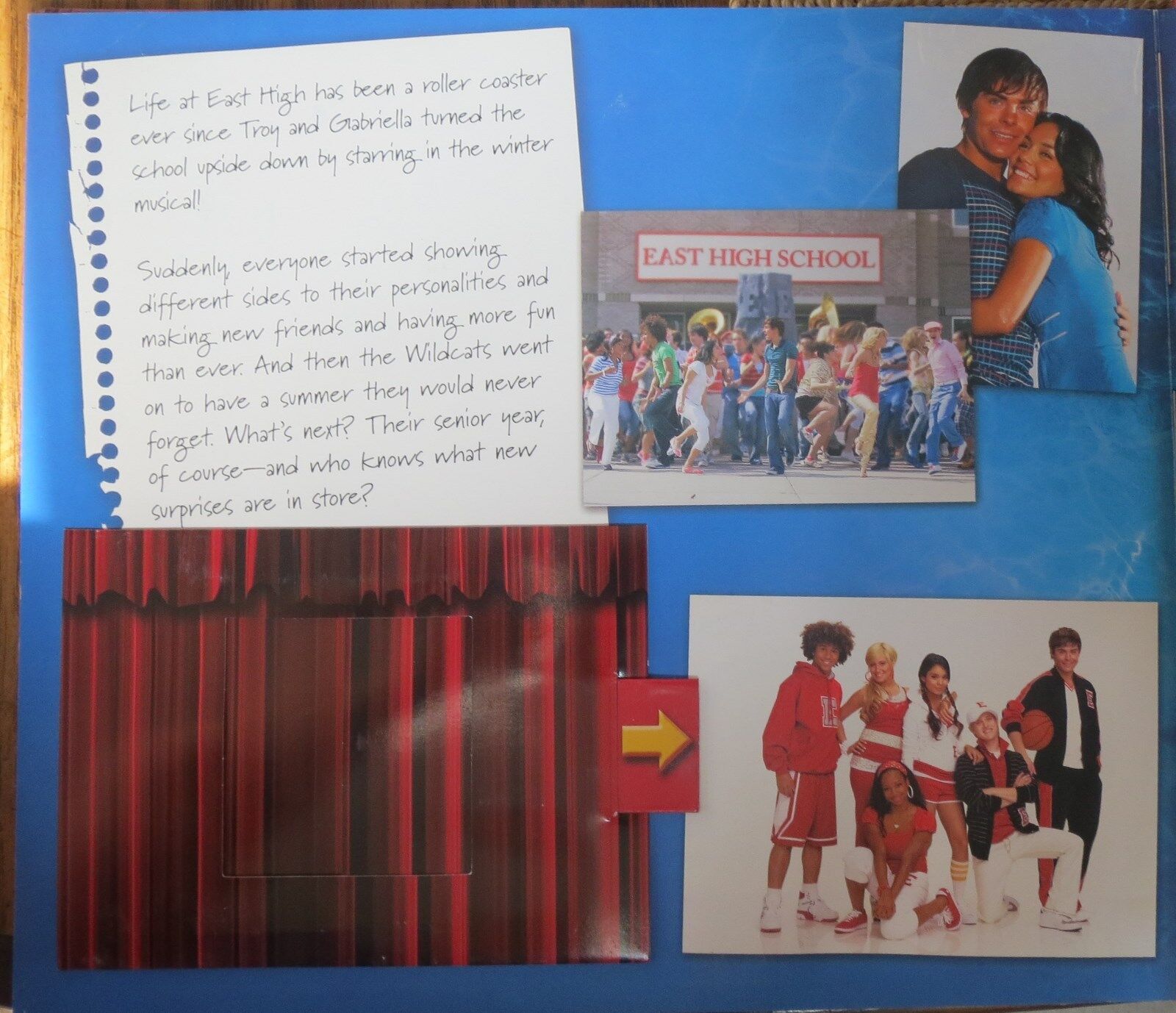 High School Musical All Access Hardcover Book. Disney Press 9781423110668